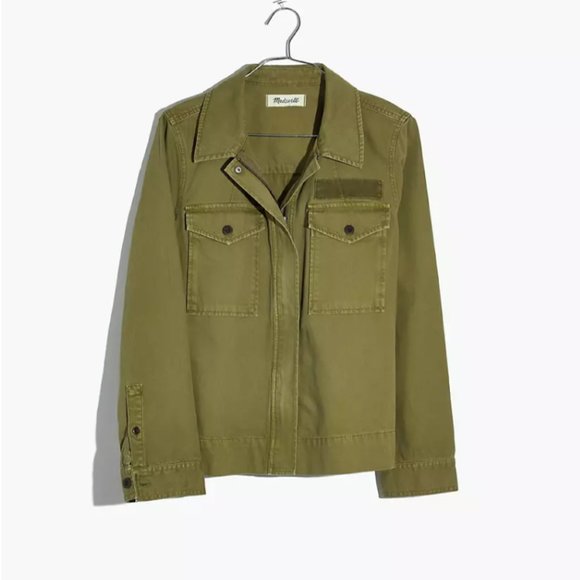 NWOT Madewell Army Swing Jacket sz M - Picture 16 of 16